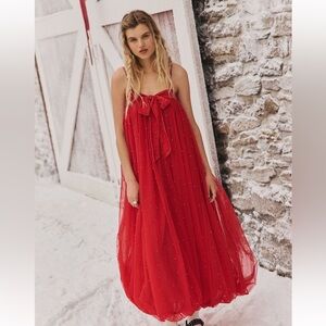 Free people show stopper maxi dress